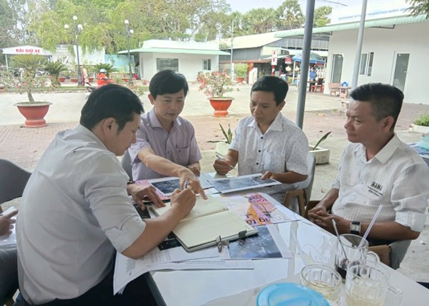 Ban Quản lý dự án tỉnh An Giang khảo sát hiện trạng xây dựng Bệnh viện đa khoa Tịnh Biên